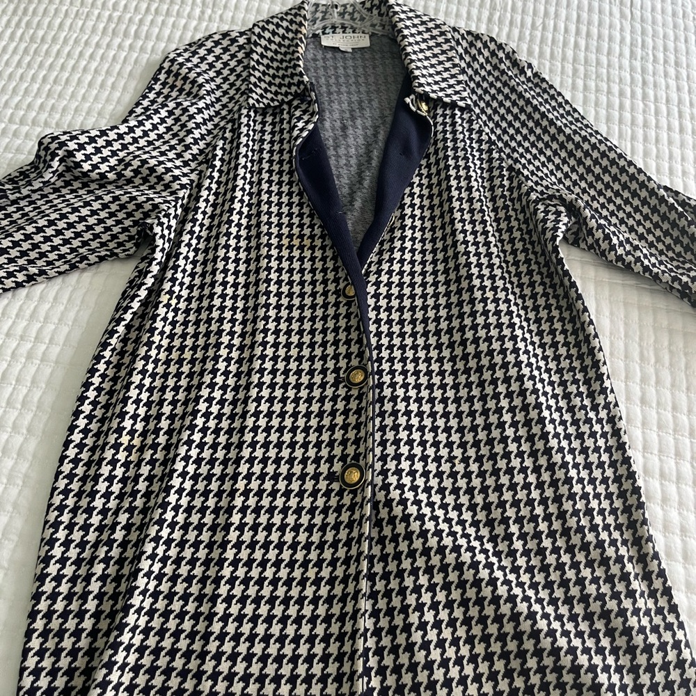 St John collection houndstooth jacket